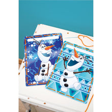 Load image into Gallery viewer, Disney Cards Embroidery Kit ~ Olaf Set of 2