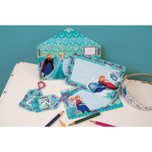 Load image into Gallery viewer, Disney Cards Embroidery Kit ~ Anna &amp; Elsa 5 Pieces