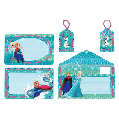 Disney Cards Embroidery Kit ~ Anna & Elsa 5 Pieces