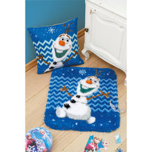 Load image into Gallery viewer, Disney Shaped Rug Latch Hook Kit ~ Olaf