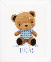 Load image into Gallery viewer, Counted Cross Stitch Kit ~ Teddy Bear
