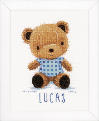 Counted Cross Stitch Kit ~ Teddy Bear