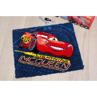 Disney Rug Latch Hook Kit ~ Cars Screeching Tires