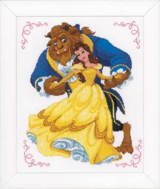 Counted Cross Stitch Kit ~ Disney Beauty & The Beast