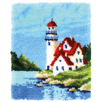 Rug Latch Hook Kit ~ Lighthouse
