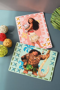Cards Embroidery Kit ~ Disney Moana Set of 2