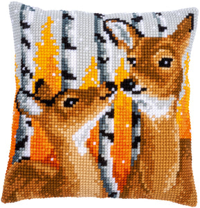 Cushion Cross Stitch Kit ~ Deer