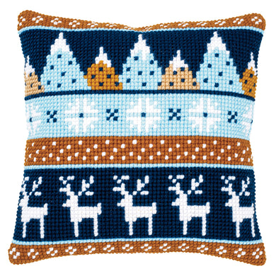 Cushion Cross Stitch Kit ~ Winter Motifs