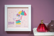 Load image into Gallery viewer, Birth Record Counted Cross Stitch Kit ~ Hello Kitty A Shower of Hearts