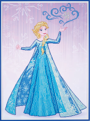 Disney Diamond Painting Kit ~ Ice Magic Elsa