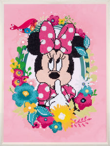 Disney Diamond Painting Kit ~ Minnie Shushing