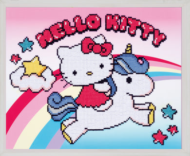 Diamond Painting Kit ~ Hello Kitty with Unicorn