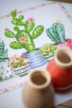 Load image into Gallery viewer, Counted Cross Stitch Kit ~ A Plant Corner