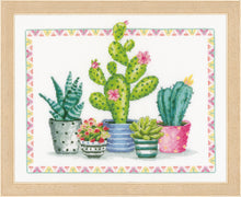 Load image into Gallery viewer, Counted Cross Stitch Kit ~ A Plant Corner