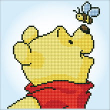 Load image into Gallery viewer, Disney Diamond Painting Kit ~ Pooh with Butterfly
