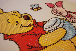 Disney Diamond Painting Kit ~ Pooh with Piglet