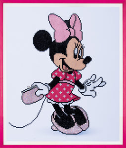 Disney Diamond Painting Kit ~ Minnie with Jewellery