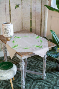 Tablecloth Embroidery Kit ~ Lily of the Valley