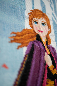 Counted Cross Stitch Kit ~ Disney Frozen 2 Anna