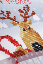Load image into Gallery viewer, Diamond Painting ~ Greeting Card Kit Reindeer