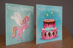 Diamond Painting ~ Greeting Card Kit Unicorn