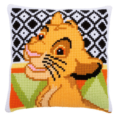 Cushion Cross Stitch Kit ~ Disney Simba