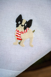 Tablecloth Embroidery Kit ~ Doggies