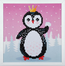 Load image into Gallery viewer, Diamond Painting Kit with Frame ~ Penguin
