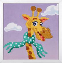 Load image into Gallery viewer, Diamond Painting Kit with Frame ~ Giraffe