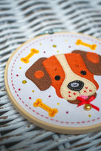 Load image into Gallery viewer, Felt Craft Kit with Frame ~ Dog