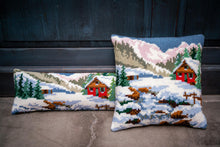 Load image into Gallery viewer, Cross Stitch Kit Draft Excluder ~ Winter Scenery