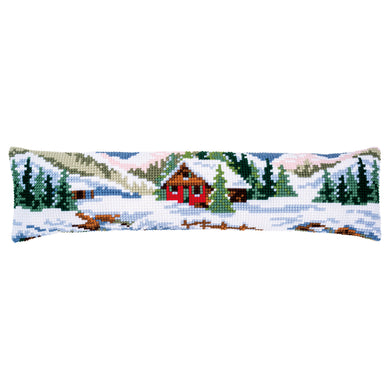 Cross Stitch Kit Draft Excluder ~ Winter Scenery