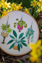 Load image into Gallery viewer, Embroidery Kit with Hoop ~ House Plants