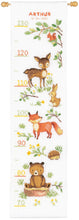 Load image into Gallery viewer, Counted Cross Stitch Kit Height Chart ~ Forest Animals