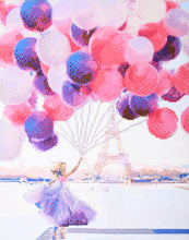 Load image into Gallery viewer, iPaint &amp; Dot Kit ~ Lady with Balloons