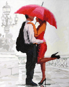 iPaint & Dot Kit ~ Couple with Umbrella