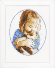 Load image into Gallery viewer, Counted Cross Stitch Kit ~ Cat Cuddles