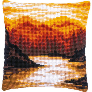 Mountains - Cross Stitch Cushion Front Kit