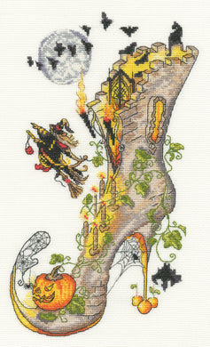 All Hallows' Party (Shoes) Cross Stitch Kit - Bothy Threads
