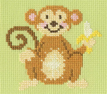 Load image into Gallery viewer, Monkey Madness Cross Stitch Kit