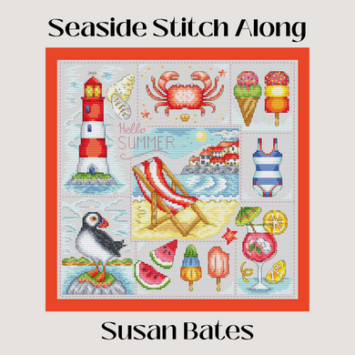 Project Pack for Seaside Stitch Along (membership)