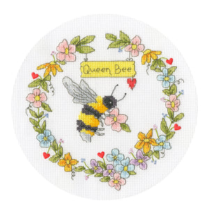 Queen Bee - Ladybird and Bee - Cross Stitch Kit