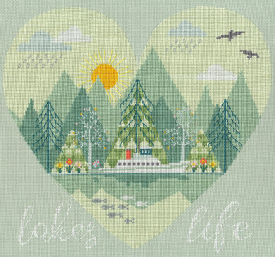 Lakes Life Cross Stitch Kit