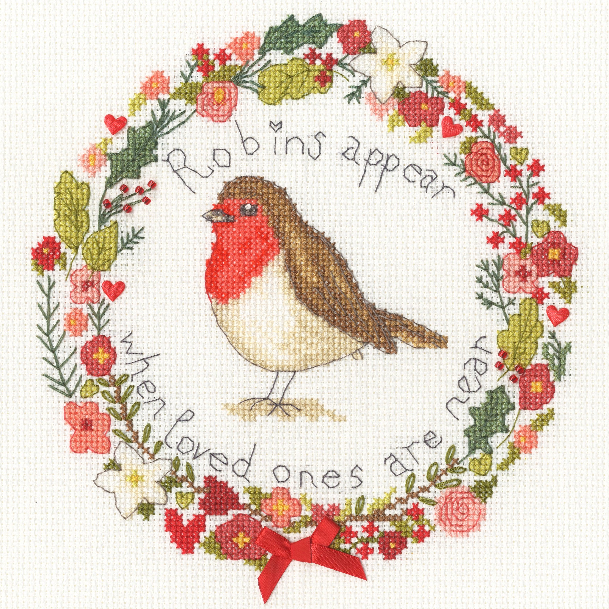 Loved Ones Are Near Cross Stitch Kit Bothy Threads Cotton Club Crafts