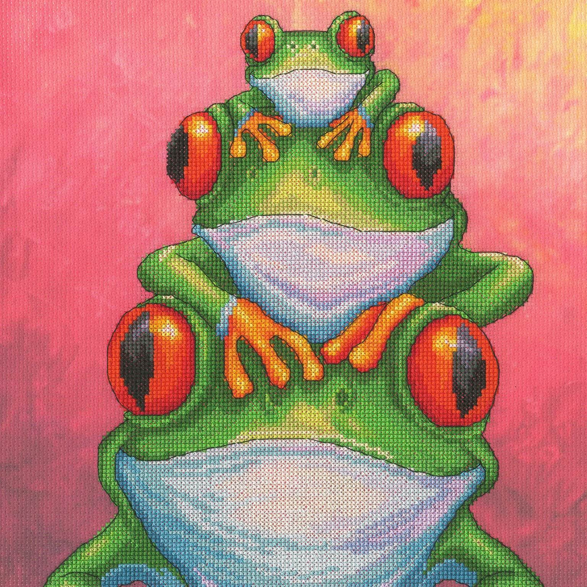 Vibrance (Frogs) Cross Stitch Kit - Bothy Threads – Cotton Club Crafts