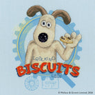 Cracking Biscuits! Cross Stitch Kit featuring Wallace & Gromit on 14 count Aida with needle and instructions