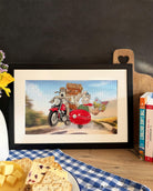 Cracking Holidays! Cross Stitch Kit featuring Wallace & Gromit with 16 count Aida and full stitching supplies