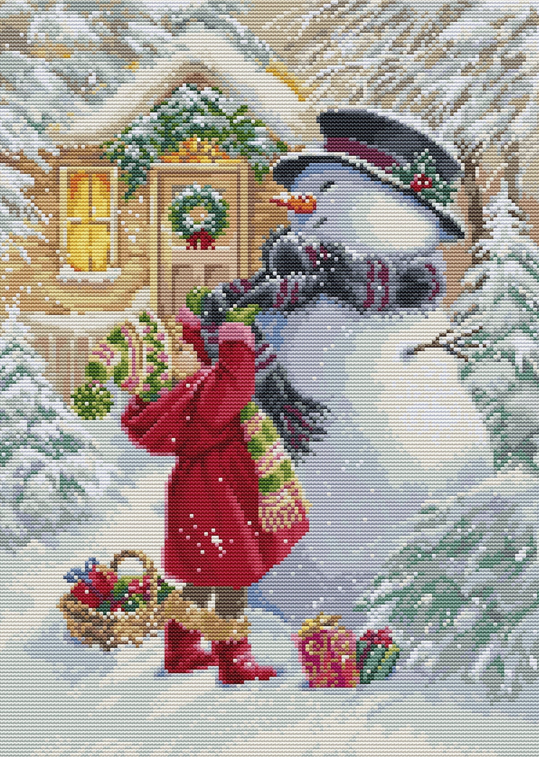The Girl With The Gifts Cross Stitch Kit