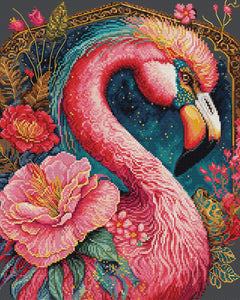 Flamingo Fantastico Cross Stitch Kit