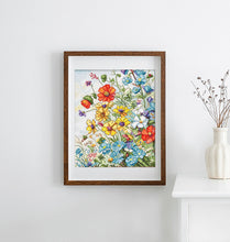 Load image into Gallery viewer, Wildflowers Cross Stitch Kit